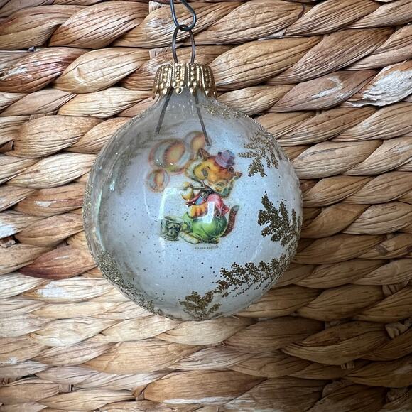 Christmas Classics Set of 5 Vintage Animals Holiday Bulbs - Picture 8 of 9